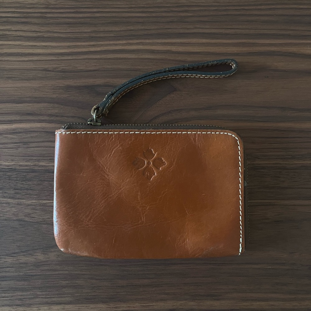 Patricia Nash Leather Wristlet